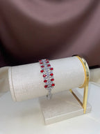 "Elfa" set with sparkling zircon stone