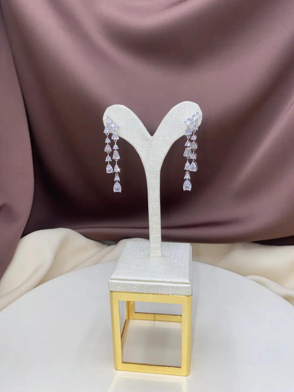 Parıltılı Zirkon Taşlı "Zuri" Set