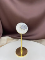 "Safi" set with sparkling zircon stone